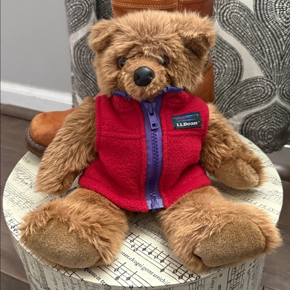 LL Bean Vintage “LL Cub” 15” Teddy Bear - Picture 3 of 5